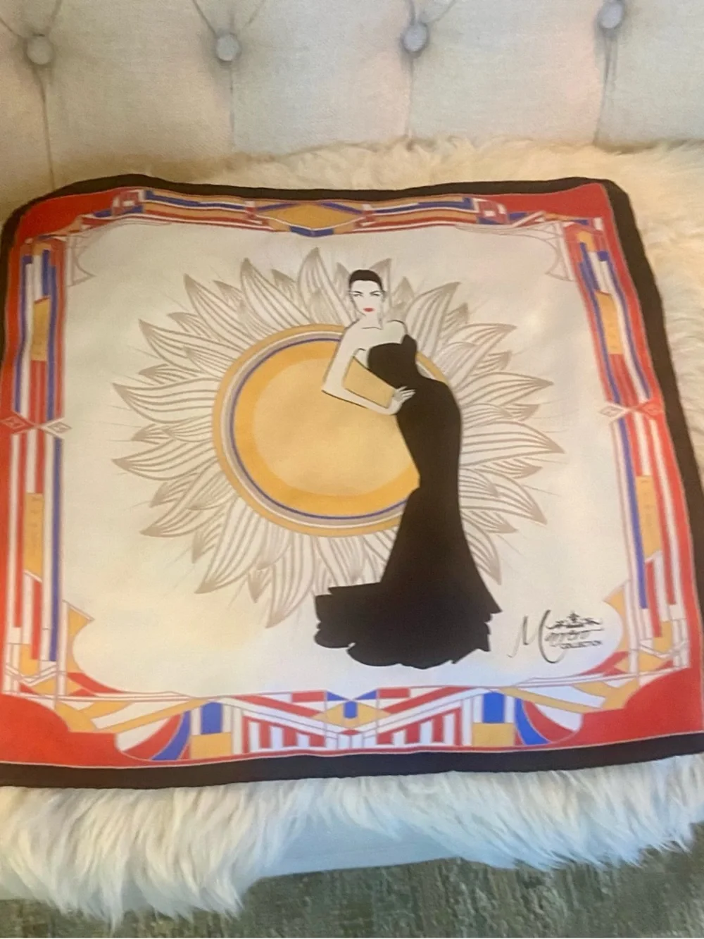 Marrero silk scarf